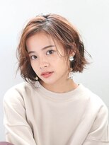 ムーン 仙台一番町店(OON)&nbsp;ハッシュカット/レイヤーボブ/カシスレッド/ピンクブラウン