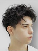 メンズ×黒髪×スパイキー×ショート×ツイスパ【表参道/青山】