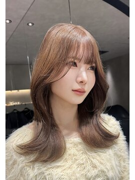 ロンドロゼ 池袋(Lond rose) ミディアムヘア×マロンベージュ