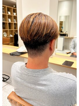 サム 横浜 大倉山(Sum) センターパート/メンズ/メンズカット