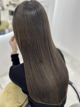 アイニ 天王寺アポロ店(aini) アディクシーカラーハイライトダブルカラーレイヤーカット韓国