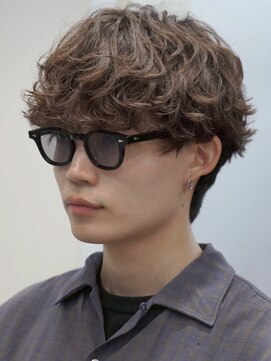 フィフス(fifth) 原宿緩めシャドウパーマルーズパーマラウンドマッシュ刈り上げ