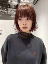 ミンクスオーバー(MINX OVER) 【暖色カラー】red×brown×bob暖色カラーで血色感アップ!
