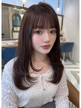 ロンドアベニール 北千住(Lond avenir) ミディアムレイヤーカット/似合わせカット/髪質改善顔周り北千住