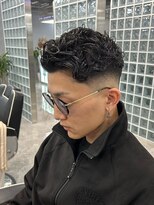刈部倶楽舞 難波店 フェード/極道パーマ
