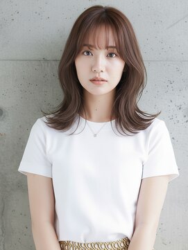 ニューヨークニューヨーク マザーズ イオン大日店(NYNY Mothers) 韓国風ｘシースルーバングｘセミロングｘレイヤー