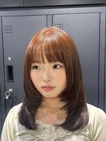ミュー バイ ケンジ 中央林間(miu by KENJE) miu&有野ひかり ミディアムレイヤー