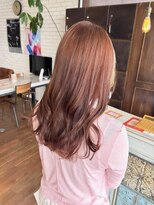レーベン(Leben)&nbsp;#フェイスフレーミング #オレンジブラウン #ケアブリーチ