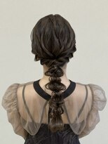 エレノア つくば(Eleanor) 華やか編みおろしヘアセット