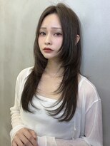 ロンドルーチェ 心斎橋(Lond luce)&nbsp;ダークパープル/ワンホンレイヤー［髪質改善/縮毛矯正］