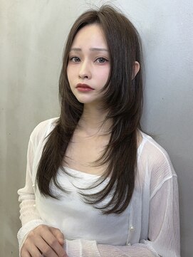 ロンドルーチェ 心斎橋(Lond luce) ダークパープル/ワンホンレイヤー［髪質改善/縮毛矯正］