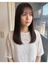 零秒女髪 千里丘店&nbsp;髪質改善で実現する上品な艶ロングストレート艶髪美髪艶感