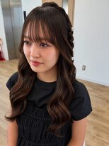 シュエット 横浜関内店(Chouette)&nbsp;編み込みアレンジ