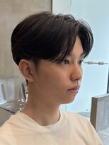メンズロム(Men's LOM)&nbsp;センターパート×ニュアンスパーマ