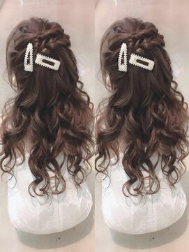 ブランシスヘアー(Bulansis Hair) 愛されハーフアップ