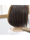 首元スッキリボブ