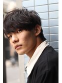 前髪長めの雰囲気ショート