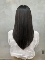 ロアヘアーコーディネート 京都駅前店(LoRE hair coordinate) 暗髪ストレート