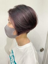 ヘアーアイスカルテット(HAIR ICI QUARTET)&nbsp;ラベンダー　×  ボブ　×  マニッシュ