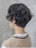 くせ毛風ショートパーマ