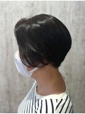 【tetote村山サロンスタイル】前下がり　ひし形ショートボブ