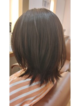 ヘアメイク クラール(Hair Make Klar) キッズ　ミディアム外はね