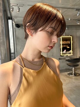 スクリーンギンザメゾン 銀座(SCREEN GINZA MAISON.) クラゲヘアー/小顔に見せるヘア/ココアベージュ/銀座