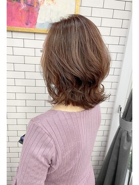 リール(THE RIRE.) ＊THE  RIRE. 細めハイライト×ラベンダーベージュ＊