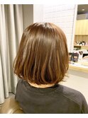艶感かわいい透明感ふんわり大人ボブ【カミケンガレリア】