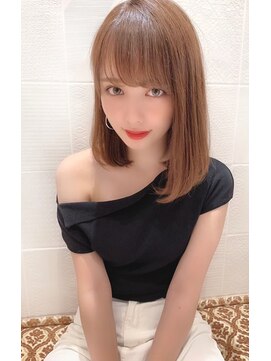 ロンド アンブル 四条烏丸(Lond ambre) 【Lond ambre】伊藤ガク ボブ/大人ガーリー/髪質改善/ストレート