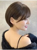 大人ショート ショートボブ 大人ガーリーショートボブ S510