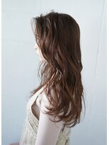 シェル 立川(shell)&nbsp;大人かわいい☆小顔カット＃ミルクティーブラウンでフワッと