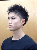 軽い動きを出しやすいツーブロック