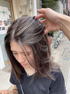 コレット 宇都宮(collet Gigi) マチルダボブ/ピンクベージュ/インナーグレージュ/ハイライト