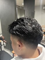 スウェル 柏店(Swell)&nbsp;ハイライト/マッシュパーマ/ウルフ/アッシュブラック/柏/MEN'S