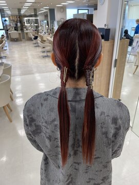 ケンジ 平塚ラスカ店(KENJE) アレンジ/タイトアレンジ/女子会/結婚式