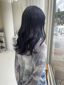 ハイブ 金沢(Hive) ブリーチハイトーンラベンダーグレー透明感カラー美肌カラー