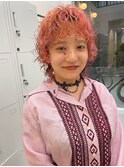 ハイトーンウルフ 酸性パーマ
