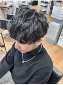 パーマ/マッシュ/似合わせカット/ツーブロック/メンズ