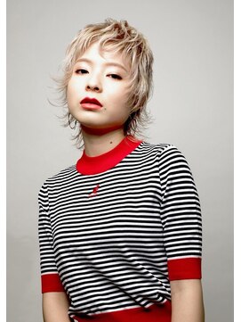 ピークアブー アヴェダ アトレ恵比寿(PEEK-A-BOO AVEDA) 大平彩 ウルフカット ハイトーン