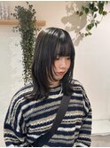 【zest中野/セイラ】赤み消しオリーブカラー