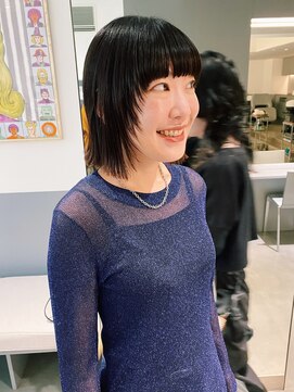 エイゾー 銀座(EIZO) フェイスレイヤーボブ　20代30代40代　大人かわいい