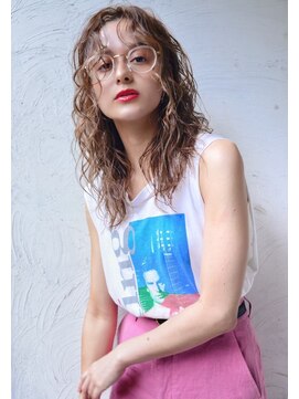 エイミー(Aimee) Aimee 町田   外国人風パーマ×アッシュベージュ