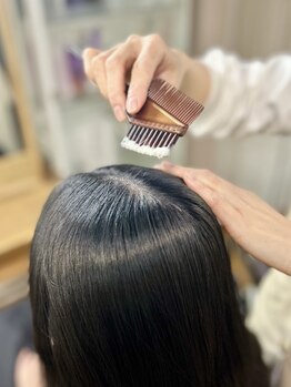 エレガントリゾート グレイスヘアーの写真/【女性スタッフのみで安心】白髪染め専門店で髪に優しくカラー！白髪が気になったら気軽にお越しください♪