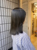 シュク 高円寺(SYUK)&nbsp;透明感グレージュ/髪質改善カラー/SYUK高円寺【青木】