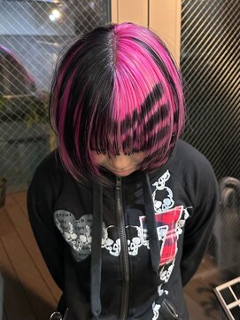 ヌル 表参道本店(Null) オーダーメイド/デザインカラー/ブリーチカラー/表参道/原宿