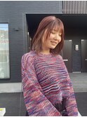 【イヤリングカラー】 stylist 山谷