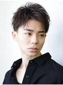 ハーフアップショート【ツーブロック刈り上げ】