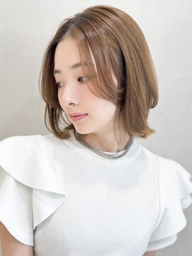 アグノス 青山(Agnos) イメチェン小顔カット美髪シースルーバングふわミディ