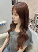 【SENA】シールエクステ 60枚 暖色ブラウン ロングヘア